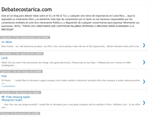 Tablet Screenshot of debatecr.blogspot.com
