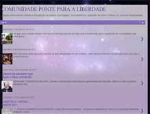 Tablet Screenshot of comunidadeponteparaaliberdade.blogspot.com