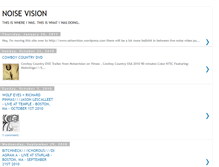 Tablet Screenshot of noisevision.blogspot.com