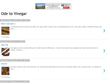 Tablet Screenshot of ode-to-vinegar.blogspot.com