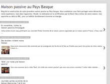 Tablet Screenshot of maison-passive-64.blogspot.com
