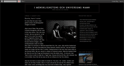 Desktop Screenshot of imansklighetensochuniversumsnamn.blogspot.com