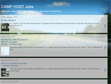 Tablet Screenshot of camphosting.blogspot.com