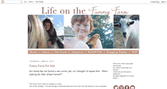 Desktop Screenshot of annesfunnyfarm.blogspot.com