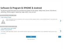 Tablet Screenshot of freeware4engineer.blogspot.com