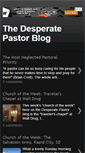 Mobile Screenshot of desperatepastor.blogspot.com