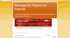 Desktop Screenshot of navegacion-segura.blogspot.com