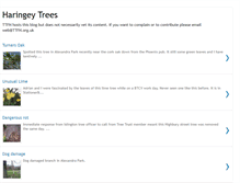 Tablet Screenshot of haringeytrees.blogspot.com