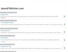 Tablet Screenshot of jasonsfitkitchen.blogspot.com