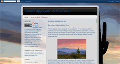 Desktop Screenshot of borderopposition.blogspot.com