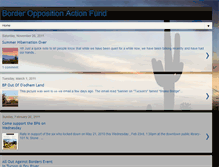 Tablet Screenshot of borderopposition.blogspot.com