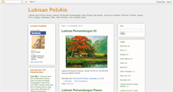 Desktop Screenshot of lukisanpelukis.blogspot.com