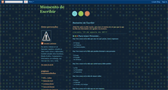 Desktop Screenshot of momentodeescribir.blogspot.com
