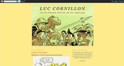 Desktop Screenshot of luccornillon.blogspot.com