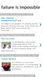 Mobile Screenshot of failure-is-impossible.blogspot.com
