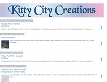 Tablet Screenshot of kittycitycreations.blogspot.com