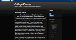 Desktop Screenshot of prateekcollegeessays.blogspot.com