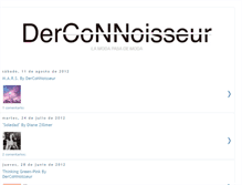 Tablet Screenshot of derconnoisseur.blogspot.com