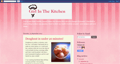 Desktop Screenshot of girl-in-the-kitchen.blogspot.com