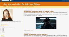 Desktop Screenshot of michaeloliverfans.blogspot.com