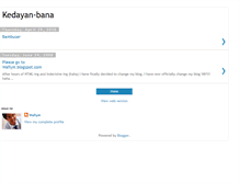 Tablet Screenshot of kedayan-bana.blogspot.com