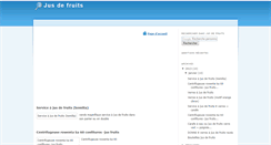 Desktop Screenshot of jusdefruits-21.blogspot.com