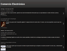 Tablet Screenshot of comercioelectronico-cfmr.blogspot.com