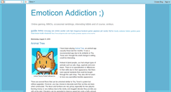 Desktop Screenshot of emoticonaddiction.blogspot.com