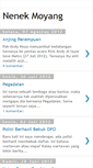 Mobile Screenshot of nenekmoyang28.blogspot.com