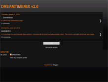 Tablet Screenshot of dreamtimemix2.blogspot.com