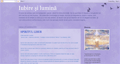 Desktop Screenshot of iubire-iubiresilumina.blogspot.com