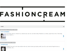 Tablet Screenshot of fashioncream.blogspot.com
