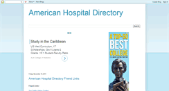 Desktop Screenshot of americanhospitaldirectory.blogspot.com