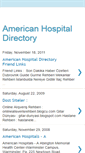 Mobile Screenshot of americanhospitaldirectory.blogspot.com