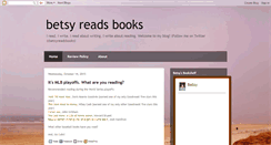 Desktop Screenshot of betsyrm.blogspot.com