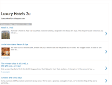 Tablet Screenshot of luxuryhotels2u.blogspot.com