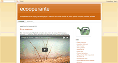 Desktop Screenshot of ecooperante.blogspot.com