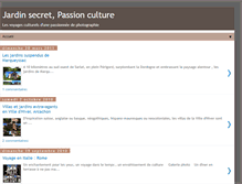 Tablet Screenshot of jardinsecretpassionculture.blogspot.com