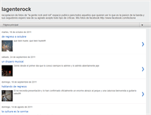 Tablet Screenshot of lagenterock.blogspot.com