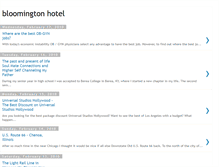 Tablet Screenshot of bloomingtonhotel.blogspot.com