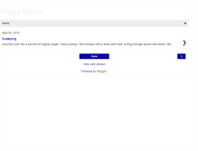 Tablet Screenshot of peggymarkel.blogspot.com
