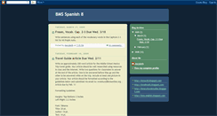 Desktop Screenshot of bmsspanish8.blogspot.com