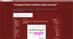 Desktop Screenshot of florentinolopezcervantes.blogspot.com