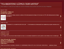 Tablet Screenshot of florentinolopezcervantes.blogspot.com