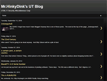Tablet Screenshot of mrhinkydink.blogspot.com