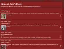 Tablet Screenshot of kimandjakescakes.blogspot.com