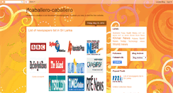 Desktop Screenshot of jfcaballero-caballero.blogspot.com
