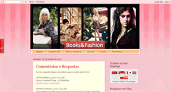 Desktop Screenshot of booksandfashion.blogspot.com