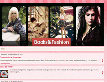 Tablet Screenshot of booksandfashion.blogspot.com