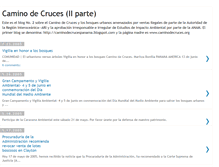 Tablet Screenshot of caminodecruces2.blogspot.com